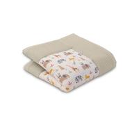 Tapis d'éveil ULLENBOOM pour bébé 120x120 cm - 100% OEKO-TEX - Fabriqué dans l'UE, épais rembourré - Sable Savane - Idéale comme tapis de jeux bébé, tapis de motricité et tapis de sol pour enfant