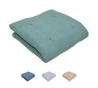 Tapis d'éveil ULLENBOOM pour bébé 120x120 cm - 100% OEKO-TEX - Fabriqué dans l'UE, épais rembourré - Vert sauge - Idéale comme tapis de jeux bébé, tapis de motricité et tapis de sol pour enfant