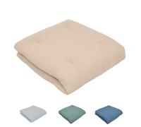 Tapis d'éveil ULLENBOOM pour bébé 140x140 cm - 100% OEKO-TEX - Fabriqué dans l'UE, épais rembourré - Sable - Idéale comme tapis de jeux bébé, tapis de motricité et tapis de sol pour enfant