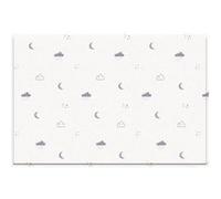 Tapis d'éveil vintage motifs nuit Beige G