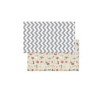 Tapis d'éveil Zig Zag Gris