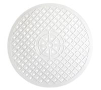 Tapis d'évier de cuisine - 31 x 31 cm en caoutchouc à drainage rapide | Protection de grille inférieure avec trou de drainage | Tapis de séchage anti-éclaboussures pour débris alimentaires cuisine