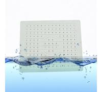 Tapis d'évier de cuisine - Tapis d'évier carré en caoutchouc Tapis d'évier carré - Tapis d'évier de cuisine, tapis de vidange pour la maison, la cuisine, la vaisselle, la brosse, l'éponge