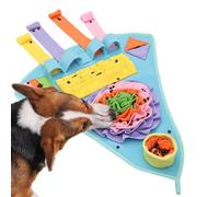 Tapis d'excavation pour chien - Tapis à renifler pour chien - Design de la | Puzzle d'alimentation lente pour l'ennui Relief chat interactif, bol de lapin