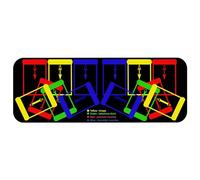 Tapis d'exercice de poussée le haut, tapis en PU Up pour guider l'up, tapis de mise en valeur multifonction antidérapant, tapis de fitness pour améliorer les muscles du p