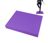 Tapis d'exercice en mousse - Coussin d'équilibre athlétique épais de 19,69 x 15,75 x 2,36 pouces, plate-forme d'entraînement durable | Barre d'entraînement Méditation Mobilité Récupération Résistance