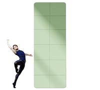 Tapis d'exercice pliant, tapis de yoga pliant - Tapis de Pilates portable - d'entraînement pour yoga, Pilates, entraînements à domicile et exercices au sol, 72 x 24 x,01 pouces
