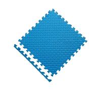 Tapis d'exercice Puzzle 12/24 pièces, Fitness en Mousse emboîtables, adaptés à la Salle de Sport à Domicile et au Yoga en extérieur Tapis de Gymnastique Puzzle(Blue-24pcs)