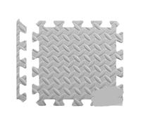 Tapis d'exercice Puzzle Tapis de Fitness emboîtables en EVA, 8 à 32 pièces, for Enfants, idéal for Les Exercices de Fitness à Domicile(Grey-30x30cm,32PCS)