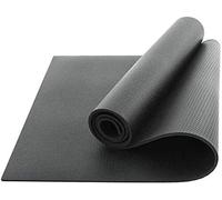 Tapis d'exercice Tapis de Yoga Polyvalent Pilates Sit-ups Push-ups Stretching Parfait for Les Hommes, Les Femmes Et Les Enfants Tapis d'entraînement Fitness Haute densité(Black)