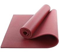 Tapis d'exercice Tapis de Yoga Polyvalent Pilates Sit-ups Push-ups Stretching Parfait for Les Hommes, Les Femmes Et Les Enfants Tapis d'entraînement Fitness Haute densité(Red Wine)