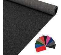 Tapis d'exposition Event Tapis Tapis coureur vendu au mètre Tapis de mariage Tapis de réception VIP Alex Coureur Couloir 140 x 100 cm Anthracite
