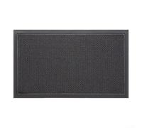 Tapis d'extérieur avec dos en caoutchouc de silicone antidérapant, conçu pour garder les entrées propres en grattant les semelles de chaussures et le mouvement du tapis