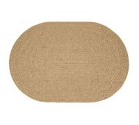 Tapis d'extérieur moderne - vidaXL - Zizur - Marron - 230x160 cm - Ovale - Polypropylène - Résistant aux UV