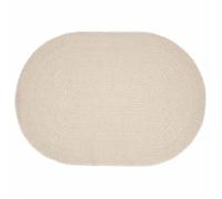 Tapis d'extérieur ovale - vidaXL - 170x120 cm - Crème - Polypropylène - Résistant aux UV - Forme ovale