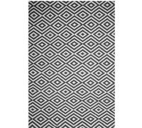 Tapis d'extérieur polyethylene 120x170 - elvig gris Gris