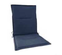 Tapis d'extérieur pour chaise de jardin pliable et pour chaises de jardin, polyester avec protection UV pour une utilisation prolongée et une longue durée de vie (bleu)
