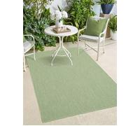 the carpet Mistra - Tapis d’intérieur Moderne, Durable et Facile à Nettoyer, idéal pour Salon, Cuisine ou Salle à Manger, utilisable Aussi en extérieur, Vert, 240 x 340 cm