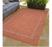 Tapis d'extérieur uni résistant en polypropylène - CARPETTEX - Moderne - Marron - 280 x 370 cm