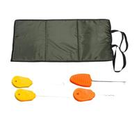 Tapis d'hameçon pour la carpe, tapis de pêche à la carpe, tapis d'atterrissage pliable à 3 couches | Tapis d'atterrissage rembourré pliable, tapis de décrochage portable pour la pêche à la carpe