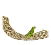 Tapis d'herbiers Marins for Oiseaux, Jouets à mâcher for Petits Animaux, échelle de Rat, Jouets à mâcher for perroquets, tourtereaux, calopsittes, Conures, perruches, cacatoès