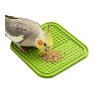 Tapis D'herbiers Marins Pour Oiseaux, Gestion Des Aliments, 19,5 X 19,5 X 1 Cm, Tapis De Recherche De Nourriture Pour Oiseaux, Jouet À Alimentation Lente, Soutien À La Santé Digestive, Pour P