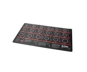 Tapis d'identification des roulements de casque d'atelier pour mécanicien Enduro Bearings Noir