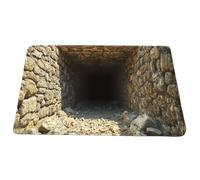 Tapis d'illusion 3D avec illusion d'optique - Tapis avec illusion de gouffre sans fin et dessous antidérapant, tapis de surface en velours cristal, pour l'intérieur et l'extérieur, salon, salle de