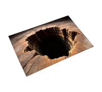 Tapis d'illusion d'optique | Tapis de couloir décoratif antidérapant pour la décoration intérieure | Pour couloir, salle de bain, chambre à coucher, patio, salon, intérieur