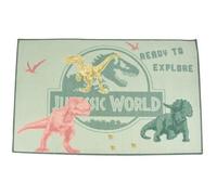 Fun House Tapis Dinosaure Jurassic World 120 x 80 cm Multicolore Lavable en surface