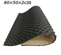 Tapis d'insonorisation automobile de 2 cm avec mousse d'amortissement acoustique pour réduction du bruit du moteur et isolation thermique, convient pour les applications intérieures et extérieures de