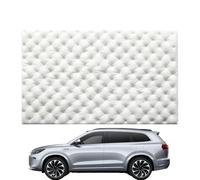 Tapis d'insonorisation - Couche de contrôle du bruit du véhicule, rembourrage d'isolation thermique avec feuille d'aluminium, feuille d'insonorisation automobile pour pare-feu, doublure de toit