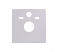 Tapis d'insonorisation pour WC Geberit pour cadres de WC Grohe - Joint en mousse EVA pour toilettes suspendues au mur, bidets, garniture de réduction du bruit pour s'adapter à la morphologie grise