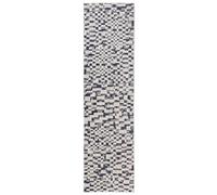 Tapis d'intérieur et d'extérieur Kaleo bleu/blanc 80x300 cm Salon Tapis à motifs Modernes Moquette benuta Scandinave