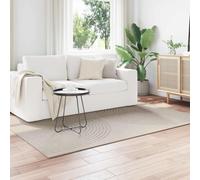 vidaXL Tapis rectangulaire Vivid Home Beige 340 x 240 cm – Moderne, moelleux, confortable