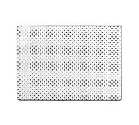 Tapis d'intérieur moderne, tapis extra doux et confortable à pois ronds pour chambre à coucher, salon, parfait pour les planchers en bois dur, 203,2 x 147,3 cm