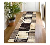 Tapis d'intérieur rétro antidérapant pour Chambre à Coucher, Salon, Couloir, Tapis, paillasson de Bienvenue, Facile à Nettoyer