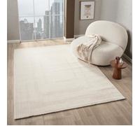 Tapis d'intérieur - VIMODA - Berbère - 120x170 cm - Doux - Crème - Rectangulaire