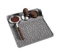 Tapis d'inviolabilité | Silicone antidérapant 26 x 24 cm résistant à la chaleur - Tapis de tampage épais pour café, boulangerie, comptoir de cuisine, hôtel, salle de petit-déjeuner