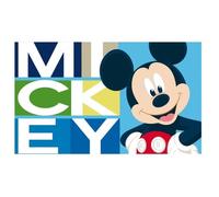 Tapis - Disney - Mickey Mouse - 40 x 60 cm - Polyester - Bleu