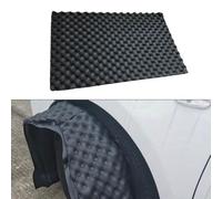 Tapis d'isolation acoustique en coton pour voiture, 25 x 80 cm, doublure en mousse de caoutchouc pour plaque de porte, plaque de feuille, bouclier thermique thermique pour réduction du bruit