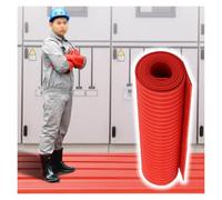 Tapis d'isolation électrique en caoutchouc - Tapis de sécurité imperméable et antidérapant pour espaces de travail commerciaux et domestiques, tapis d'opération d'électricien découpable
