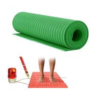 Tapis d'isolation électrique pour sécurité haute tension, protection du sol non conducteur dans les salles de distribution pour éviter l'électrocution