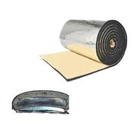 Tapis D'isolation Phonique Et Thermique Pour Voiture En Mousse Insonorisante Pour Capot Moteur Toit Portière Coffre Avant Tapis insonorisant(400x250x10mm)