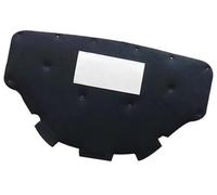 Tapis d'isolation Thermique et insonorisant en Coton for Capot Avant, for BMW, série 3 G20 G28 325li 2020-2021 Coussin d'isolation du Moteur(Schwarz)