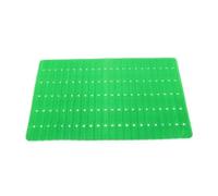 Tapis D'isolement Viande Silicone Vert, Présentoir Réfrigéré 9x14 | Structure à Picots, Réutilisable, pour Fromages et Plats Cuits, Étagères Froides et Buffet Traiteur