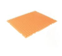 Tapis Dissuasif Anti-Chat à Pics Découpables | Tapis Dissuasif, Découpable, Connectable, Résistant à l'Eau, à l'Huile AntiGriffes(Orange(2pcs))