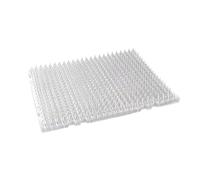 Tapis Dissuasif Chat Transparent Picots Non Blessants | plastique résistant, adapté au canapé et au lit, usage extérieur, n'attire pas l'attention