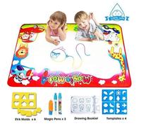 Tapis Doodle - MARSEE - Aqua Magic - 86x57cm - 3 Stylos Magiques - 6 Timbres EVA