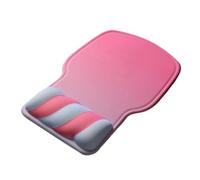 Tapis d'ordinateur coloré en silicone avec repose-poignet pour améliorer la prise en main, zone de suivi optimale avec coussin de poignet